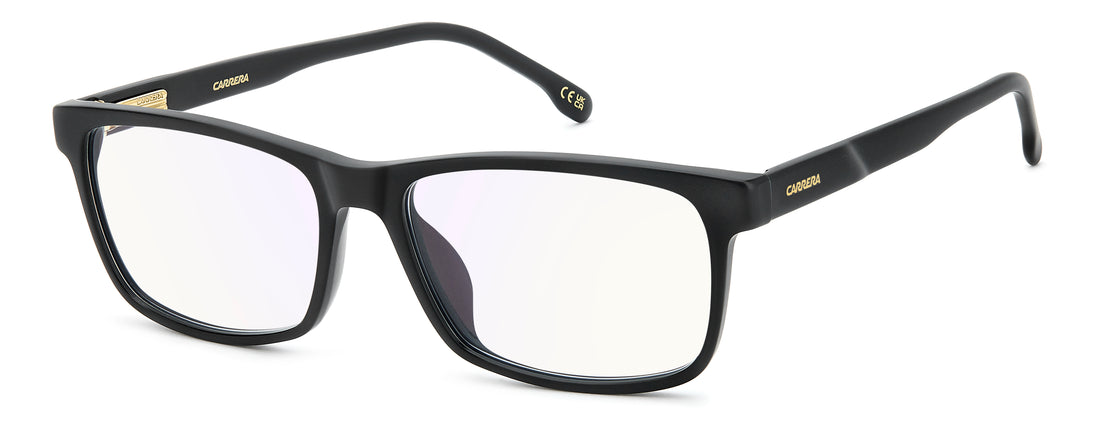Óculos graduados carrera c flex 18/g 003 2y negro rectangular masculino tamanho 55mm - Vista principal