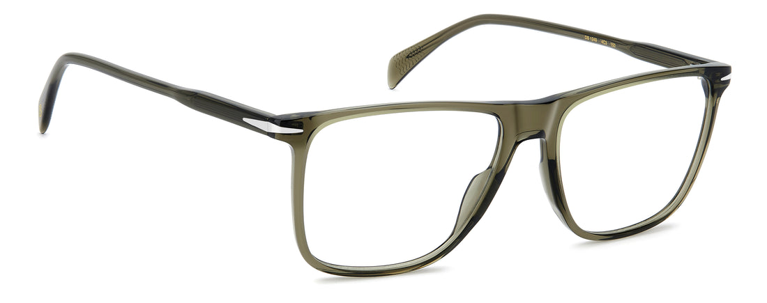 Briller david beckham db 1249 4c3 verde rectangular masculino størrelse 56mm - Detaljeret visning