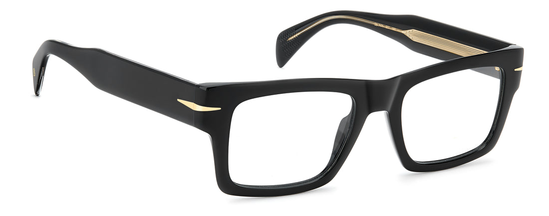 Briller david beckham db 7171 807 negro rectangular masculino størrelse 53mm - Detaljeret visning