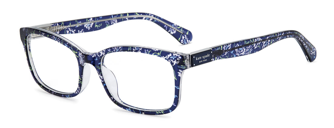 Gafas graduadas kate spade ks lucyann 4/g 6qs estampado rectangular femenino talla 56mm - Vista principal