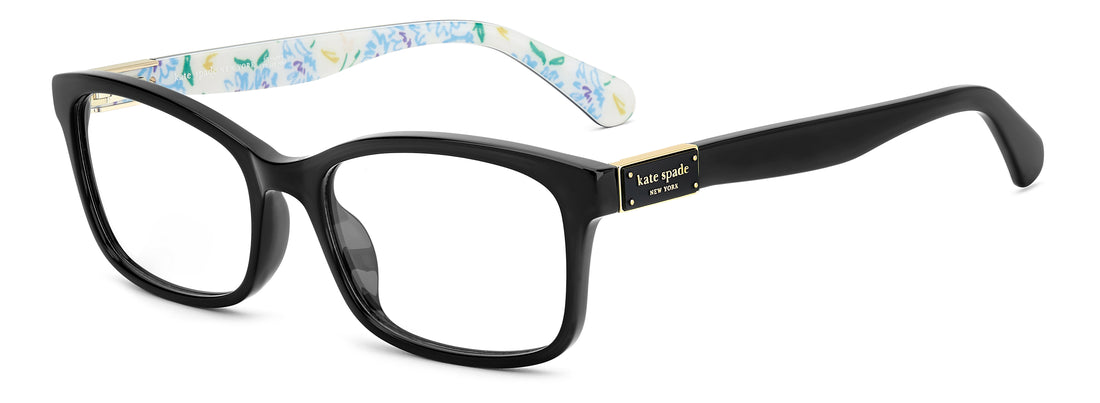 Gafas graduadas kate spade ks lucyann 4/g 807 negro rectangular femenino talla 56mm - Vista principal