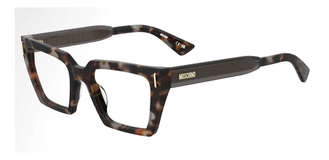 Occhiali da vista moschino mos666 ab8 havana rectangular femenino taglia 51mm - Vista principale