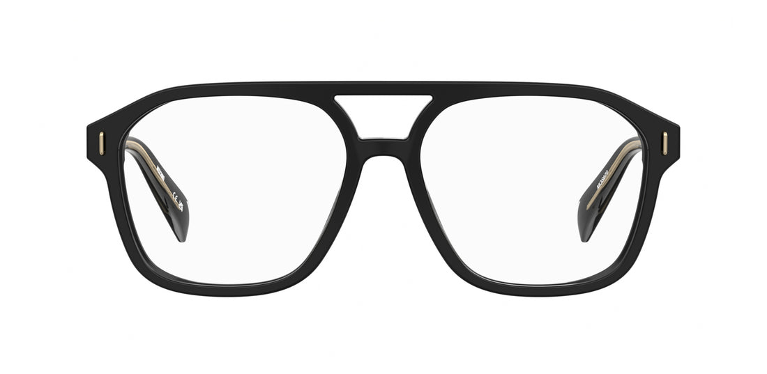 Occhiali da vista moschino mos670 807 negro square unisex taglia 56mm - Vista dettagliata