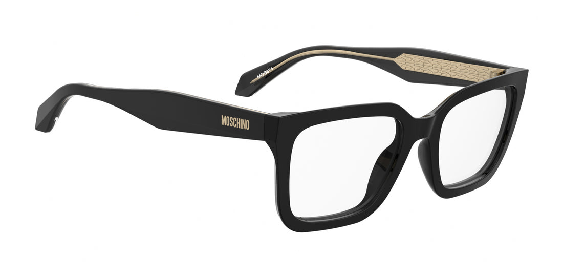 Occhiali da vista moschino mos671 807 negro rectangular femenino taglia 52mm - Vista dettagliata