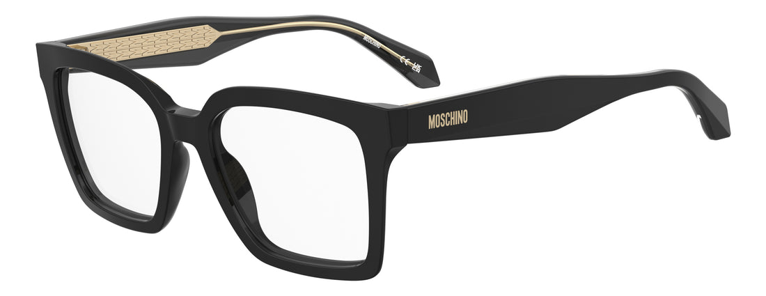 Occhiali da vista moschino mos672 807 negro rectangular femenino taglia 52mm - Vista principale