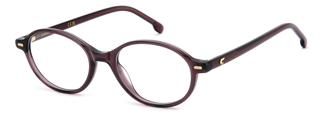 Briller carrera 3116 0t7 morado oval femenino størrelse 50mm - Hovedvisning