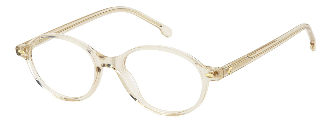 Briller carrera 3116 10a beige oval femenino størrelse 50mm - Hovedvisning