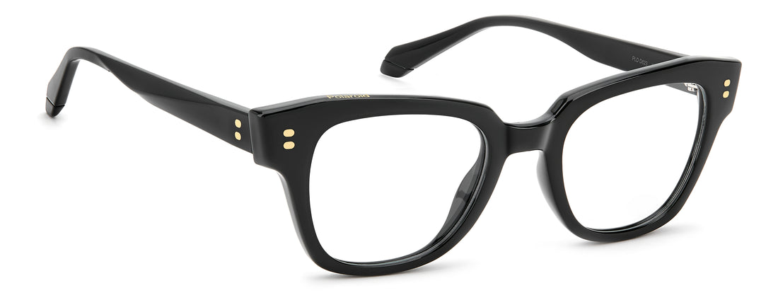 Brillen polaroid pld d623 807 negro cat eye femenino maat 48mm - Detailaanzicht