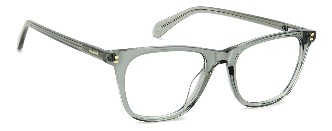 Brillen polaroid pld d634 1ed verde rectangular masculino maat 51mm - Detailaanzicht
