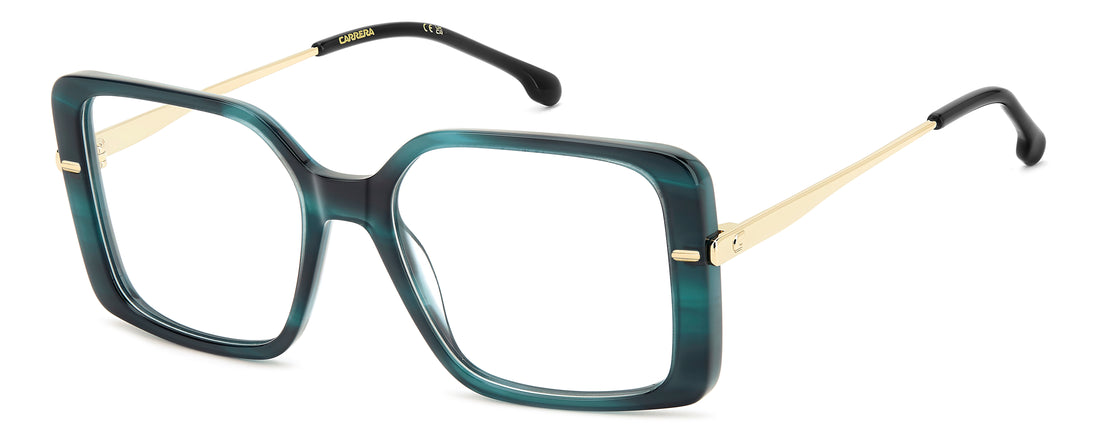 Briller carrera 3111 6ak verde square femenino størrelse 52mm - Hovedvisning