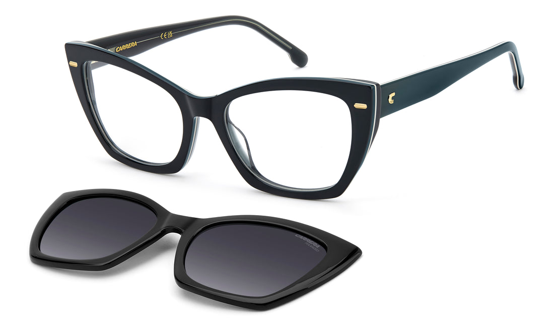 Sonnenbrillen carrera ca 3036/c zi9 wj verde rectangular femenino größe 53mm - Hauptansicht