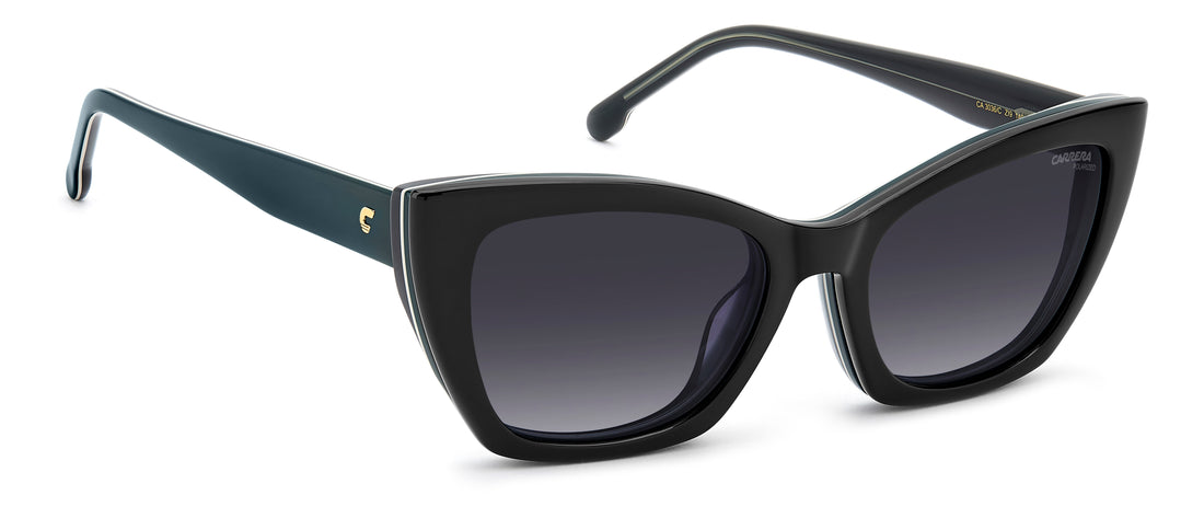Sonnenbrillen carrera ca 3036/c zi9 wj verde rectangular femenino größe 53mm - Detailansicht