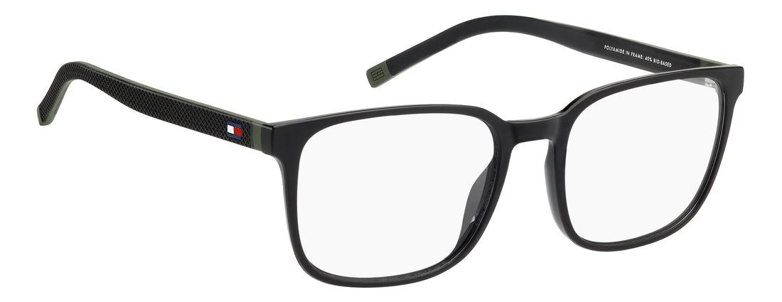 Prescription glasses tommy hilfiger th 2380 7zj negro rectangular masculino size 56mm - Detailed view