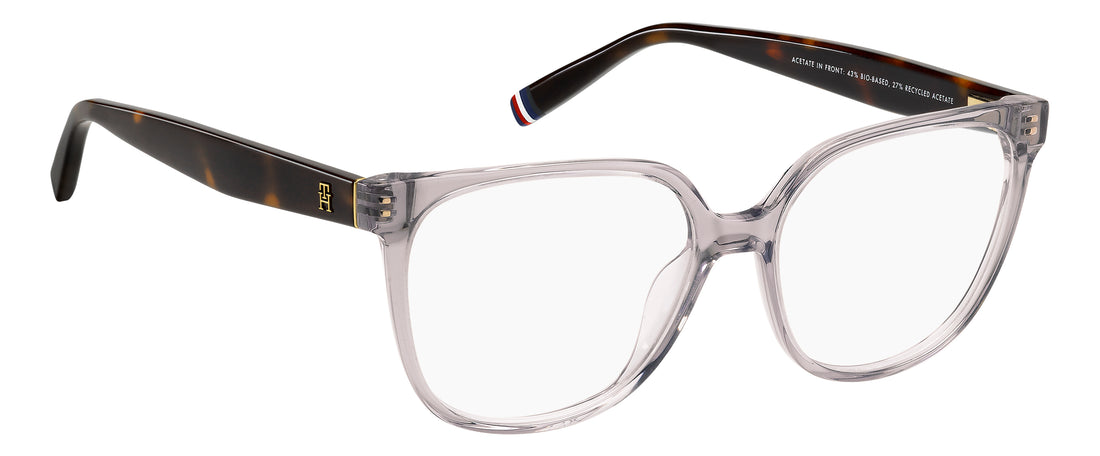 Prescription glasses tommy hilfiger th 2400 35j rosa rectangular femenino size 54mm - Detailed view