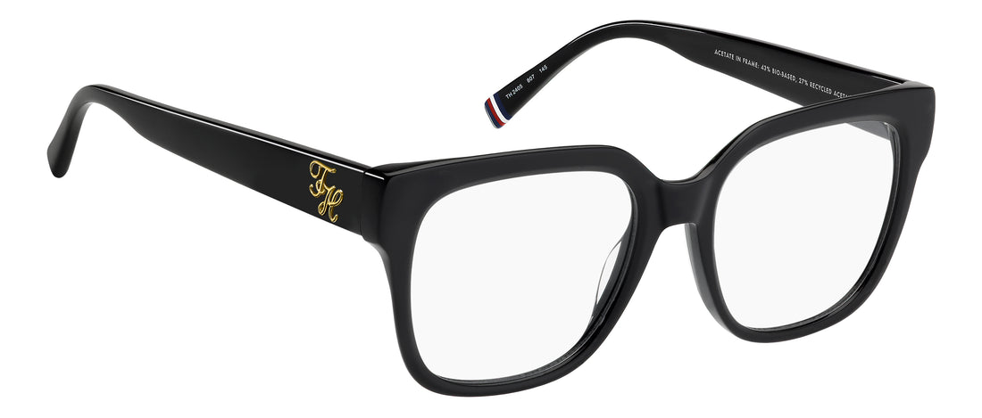 Dioptrijske naočale tommy hilfiger th 2405 807 negro square femenino veličina 52mm - Detaljni prikaz