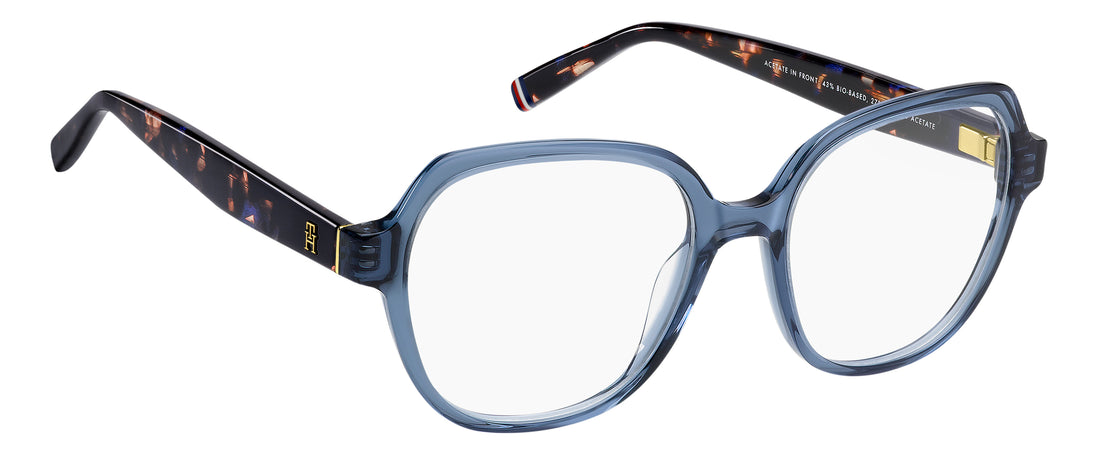 Dioptrijske naočale tommy hilfiger th 2401 pjp azul square femenino veličina 51mm - Detaljni prikaz