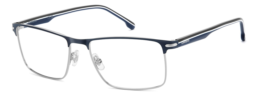Glasögon carrera 394 v84 plateado rectangular masculino storlek 58mm - Huvudvy