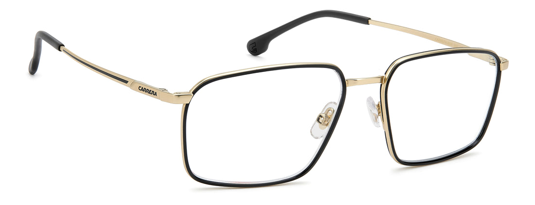 Glasögon carrera 8937 0nz dorado rectangular masculino storlek 57mm - Detaljvy