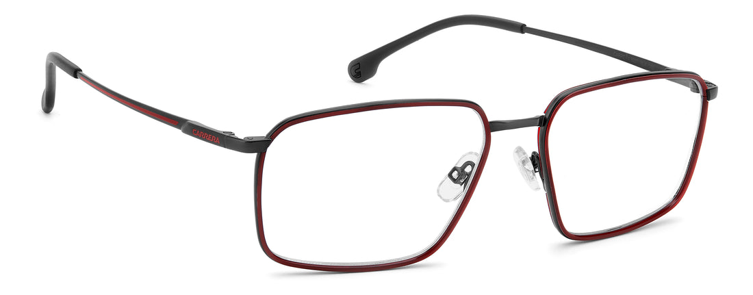 Glasögon carrera 8937 blx negro rectangular masculino storlek 57mm - Detaljvy