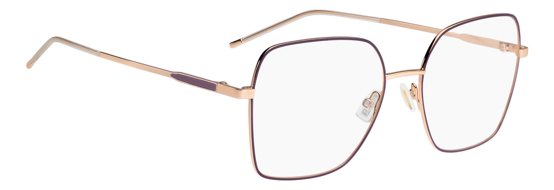 Briller hugo boss boss 2024 vo1 dorado square femenino størrelse 55mm - Detaljeret visning