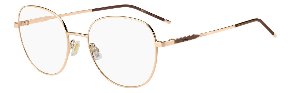 Briller hugo boss boss 2025 000 dorado pantos femenino størrelse 53mm - Hovedvisning