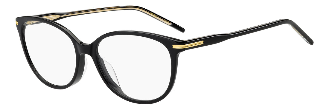 Briller hugo boss boss 2021/g 807 negro rectangular femenino størrelse 55mm - Hovedvisning