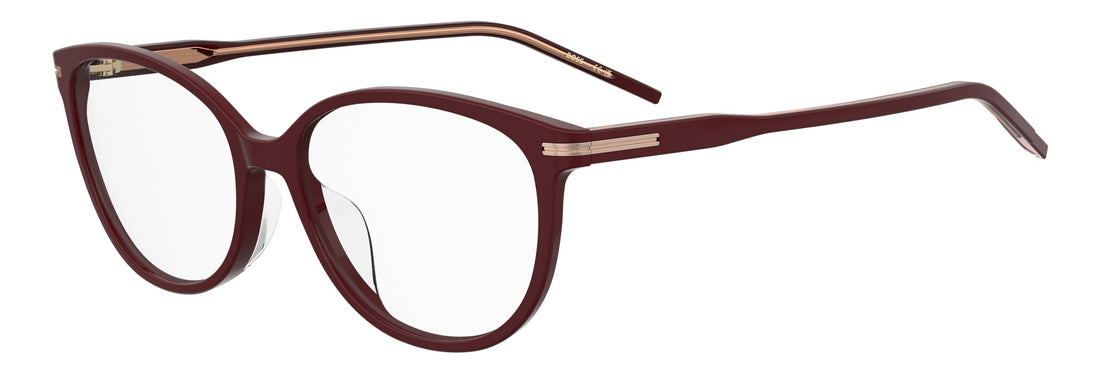 Briller hugo boss boss 2021/g lhf burdeos rectangular femenino størrelse 55mm - Hovedvisning