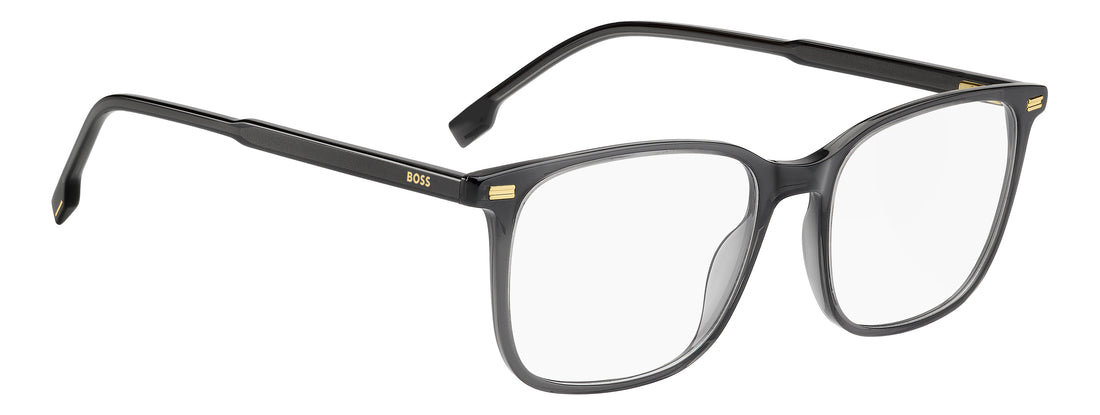 Briller hugo boss boss 2005 kb7 gris rectangular masculino størrelse 55mm - Detaljeret visning