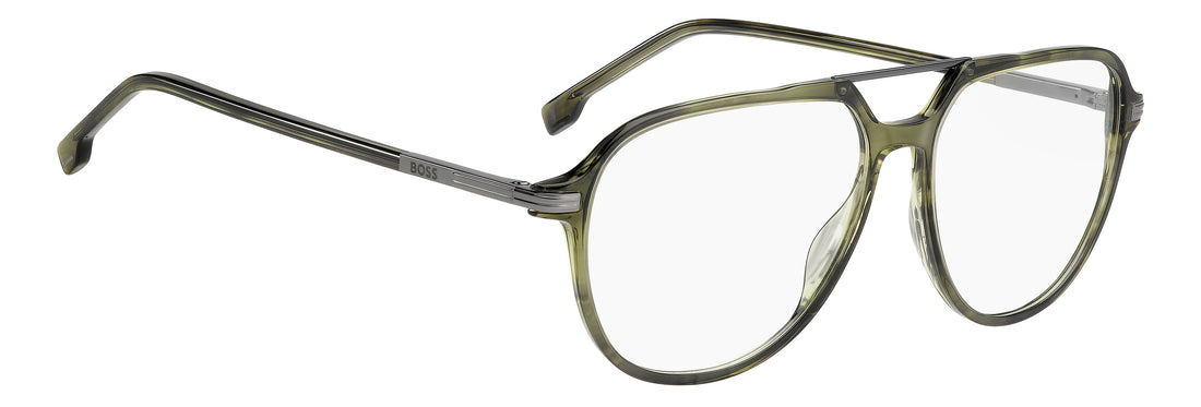Briller hugo boss boss 2009 6ak verde square masculino størrelse 58mm - Detaljeret visning