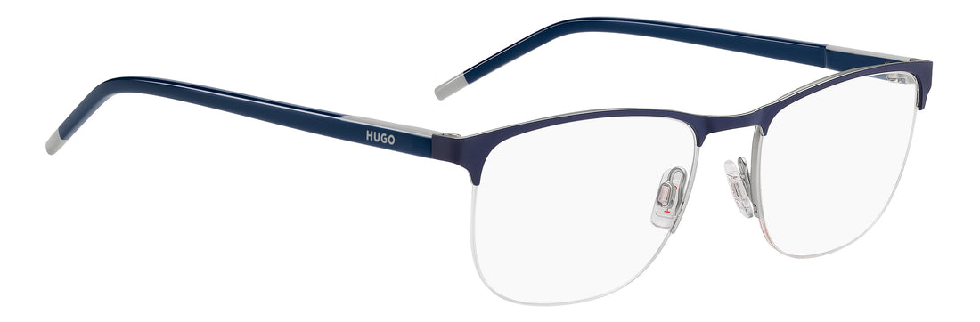 Brillen hugo hg 1427 fll azul rectangular masculino größe 54mm - Detailansicht