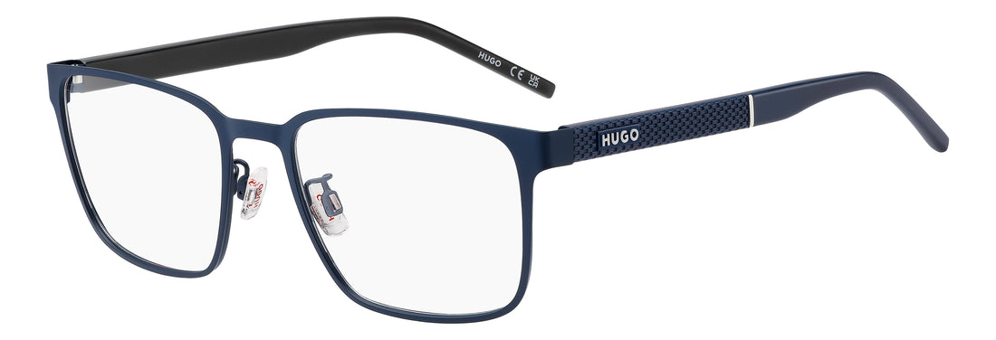 Brillen hugo hg 1420/g fll azul rectangular masculino größe 56mm - Hauptansicht