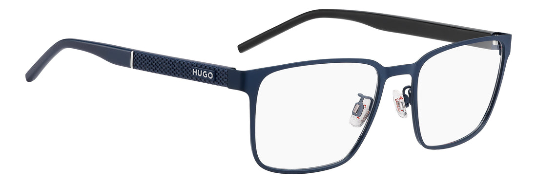 Brillen hugo hg 1420/g fll azul rectangular masculino größe 56mm - Detailansicht
