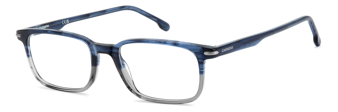 Briller carrera 397 hve azul rectangular masculino størrelse 53mm - Hovedvisning