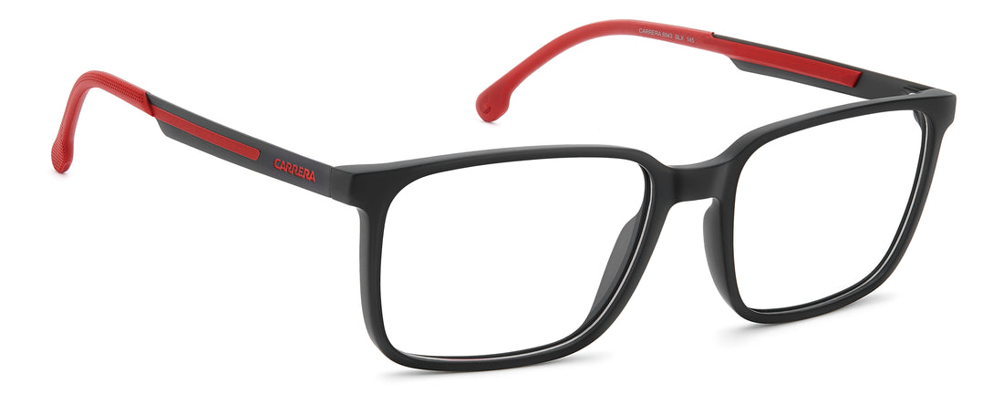 Briller carrera 8943 blx negro rectangular masculino størrelse 56mm - Detaljeret visning