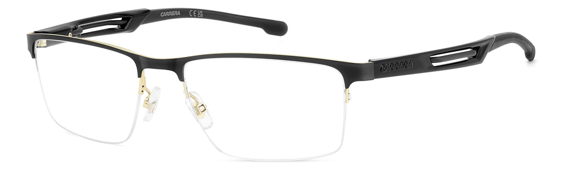 Glasögon carrera 8939 0nz dorado rectangular masculino storlek 57mm - Huvudvy