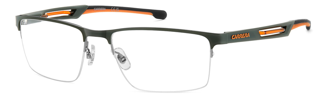 Glasögon carrera 8939 mfk plateado rectangular masculino storlek 57mm - Huvudvy