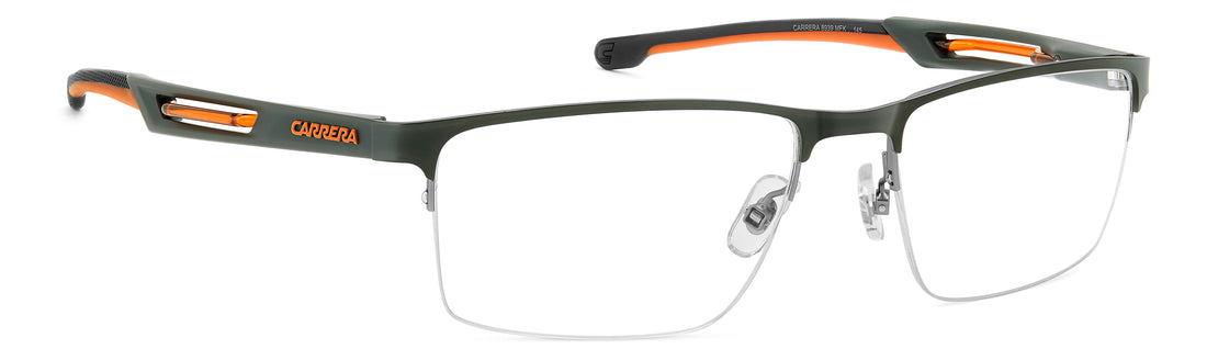 Glasögon carrera 8939 mfk plateado rectangular masculino storlek 57mm - Detaljvy