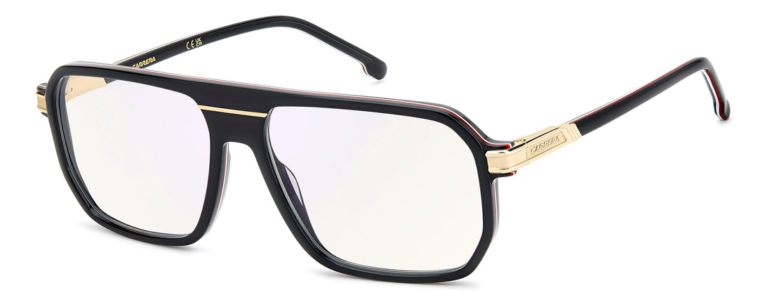 Briller carrera 1148 oit 13 negro rectangular masculino størrelse 60mm - Hovedvisning