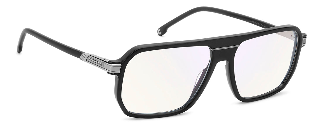 Briller carrera 1148 ti7 13 negro rectangular masculino størrelse 60mm - Detaljeret visning