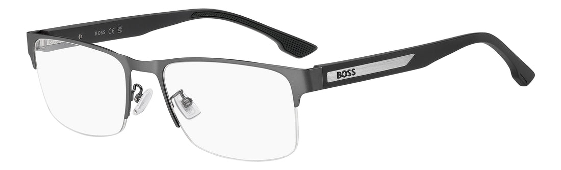 Briller hugo boss boss 1991/g r80 plateado rectangular masculino størrelse 58mm - Hovedvisning