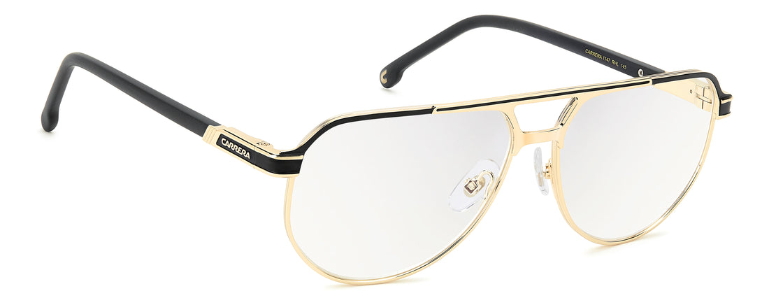 Glasögon carrera 1147 rhl 13 dorado pilot masculino storlek 58mm - Detaljvy