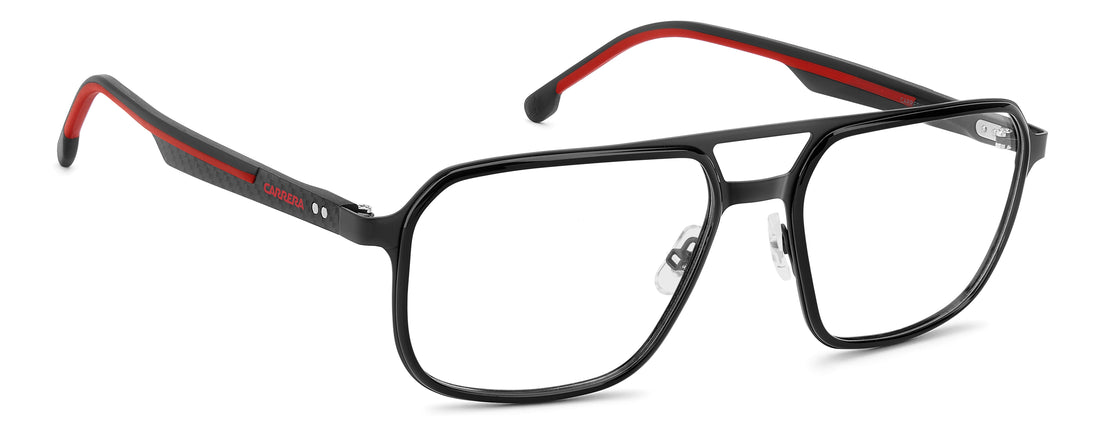 Glasögon carrera 8936 oit negro rectangular masculino storlek 57mm - Detaljvy