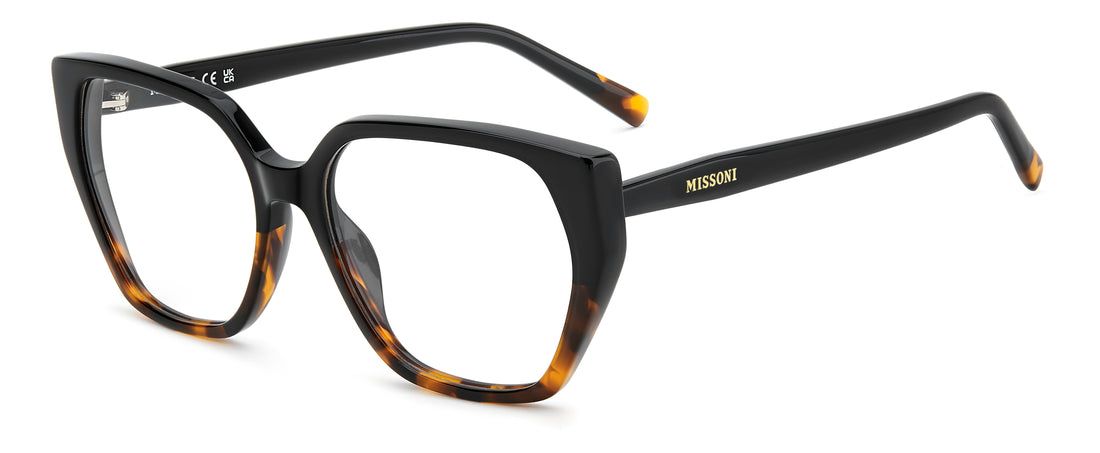 Brillen missoni mis 0301 wr7 negro rectangular femenino maat 55mm - Hoofdaanzicht