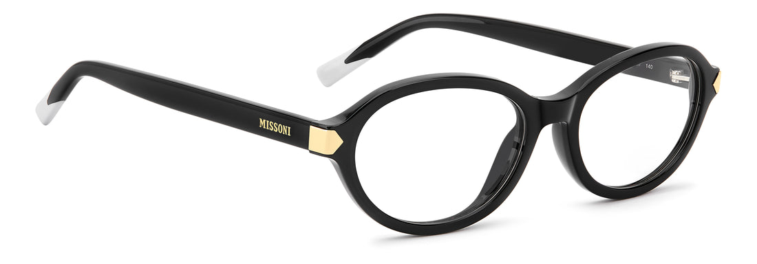 Brillen missoni mis 0307 807 negro oval femenino maat 52mm - Detailaanzicht