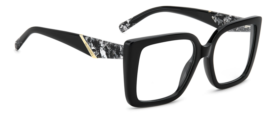 Brillen missoni mis 0298 807 negro square femenino maat 53mm - Detailaanzicht