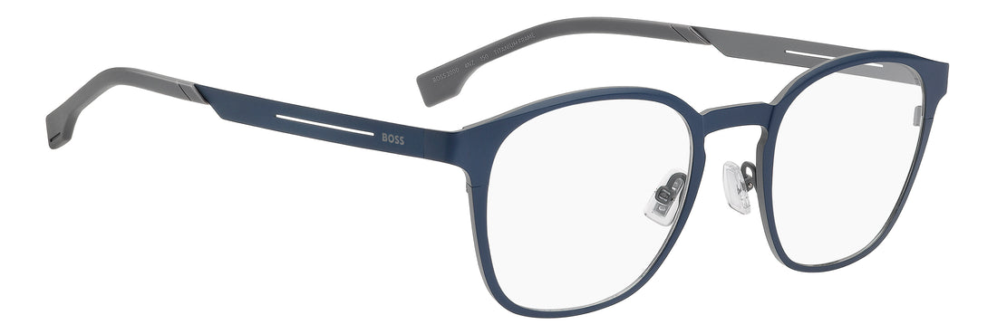 Glasögon hugo boss boss 2000 4nz azul rectangular masculino storlek 51mm - Detaljvy