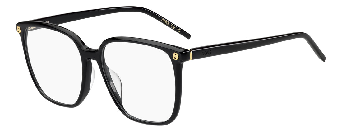 Glasögon hugo boss boss 2018/g 807 negro square femenino storlek 55mm - Huvudvy