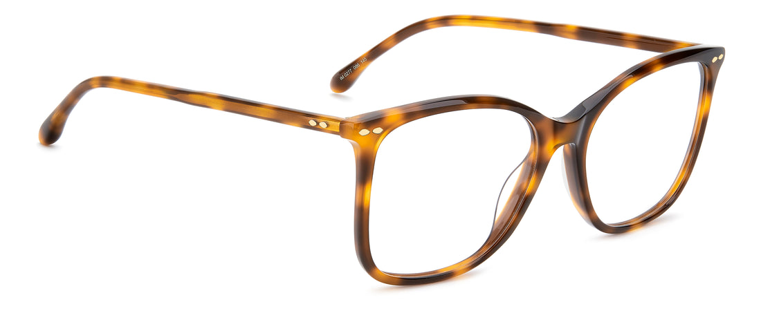 Briller isabel marant im 0277 086 havana rectangular femenino størrelse 53mm - Detaljeret visning