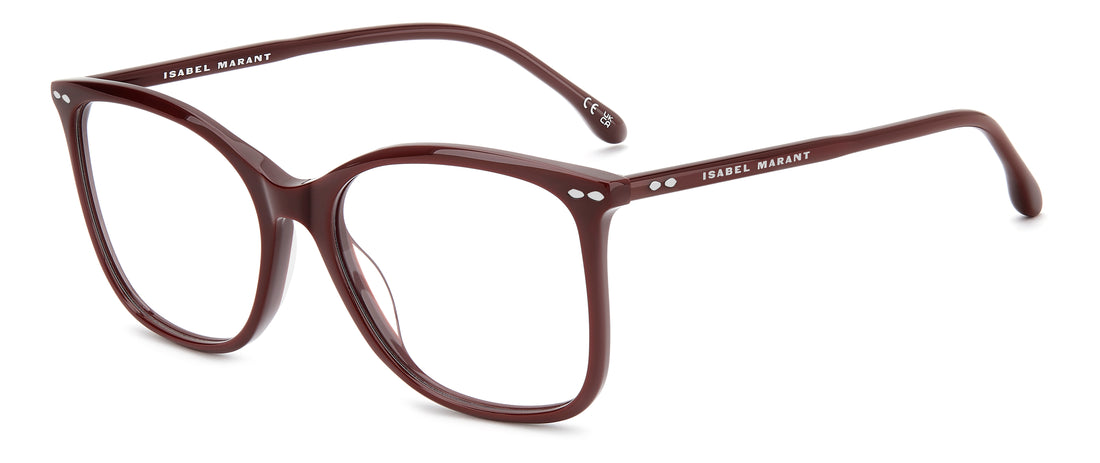 Briller isabel marant im 0277 lhf burdeos rectangular femenino størrelse 53mm - Hovedvisning
