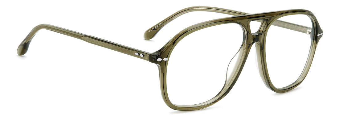 Briller isabel marant im 0276 4c3 verde square femenino størrelse 55mm - Detaljeret visning